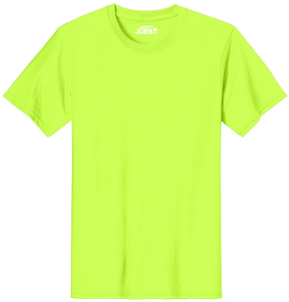 6.1oz 100% Heavy Cotton Men’s T-Shirt, Classic Fit Blank Plain Tee, Unprinted Casual Top