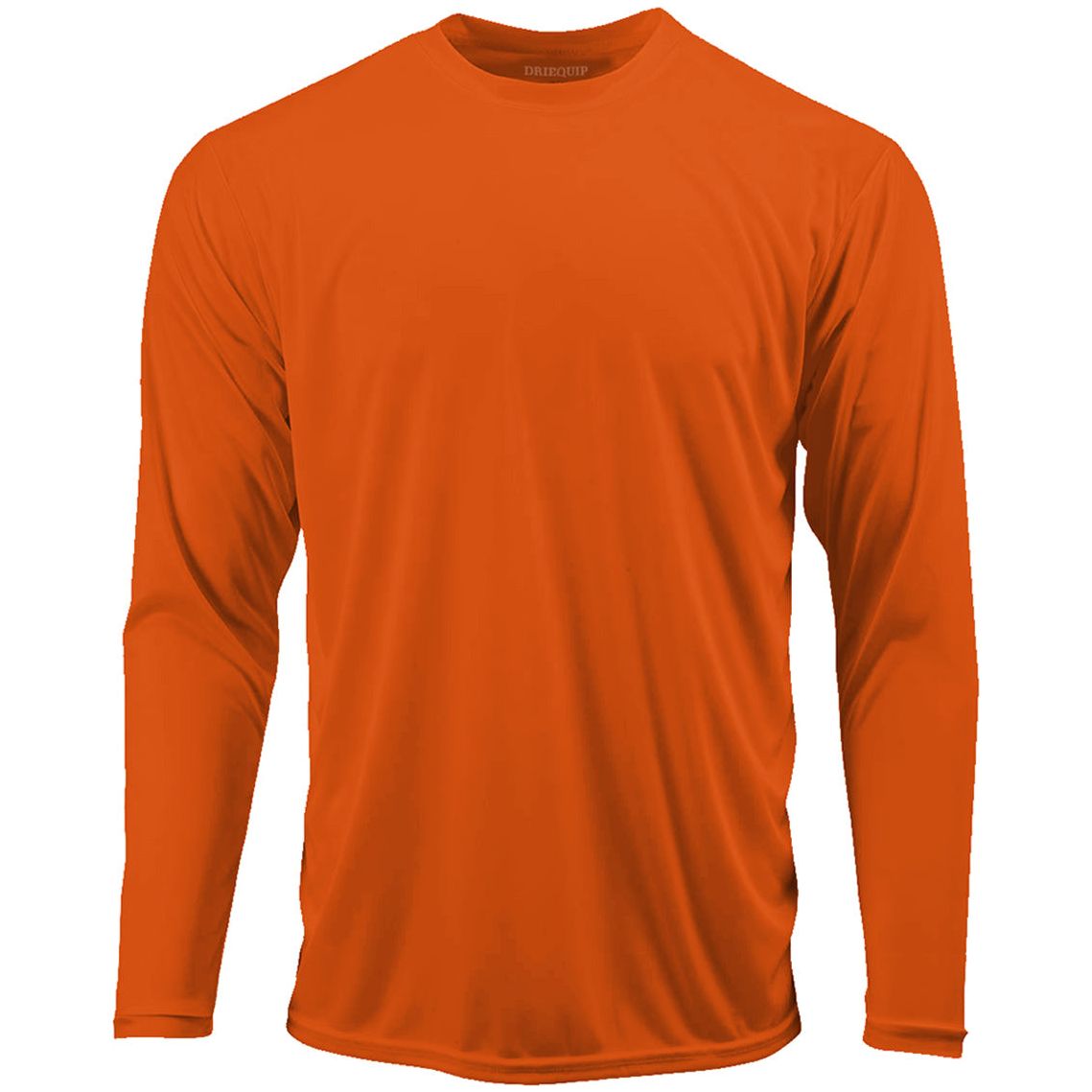 Men’s Moisture Wicking Long Sleeve Athletic Shirt, Quick Dry Blank Sport Tee
