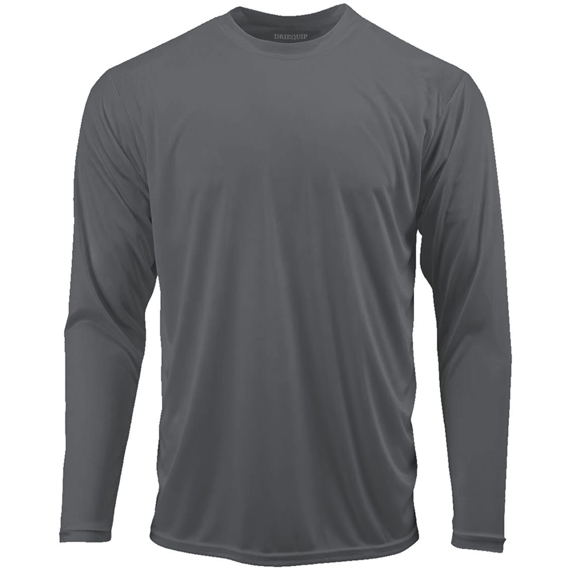 Men’s Moisture Wicking Long Sleeve Athletic Shirt, Quick Dry Blank Sport Tee