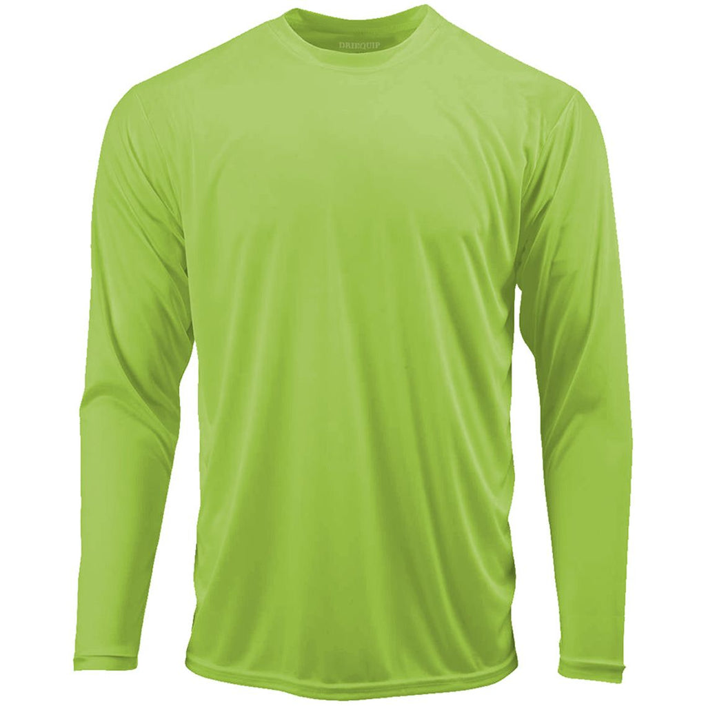 Men’s Moisture Wicking Long Sleeve Athletic Shirt, Quick Dry Blank Sport Tee
