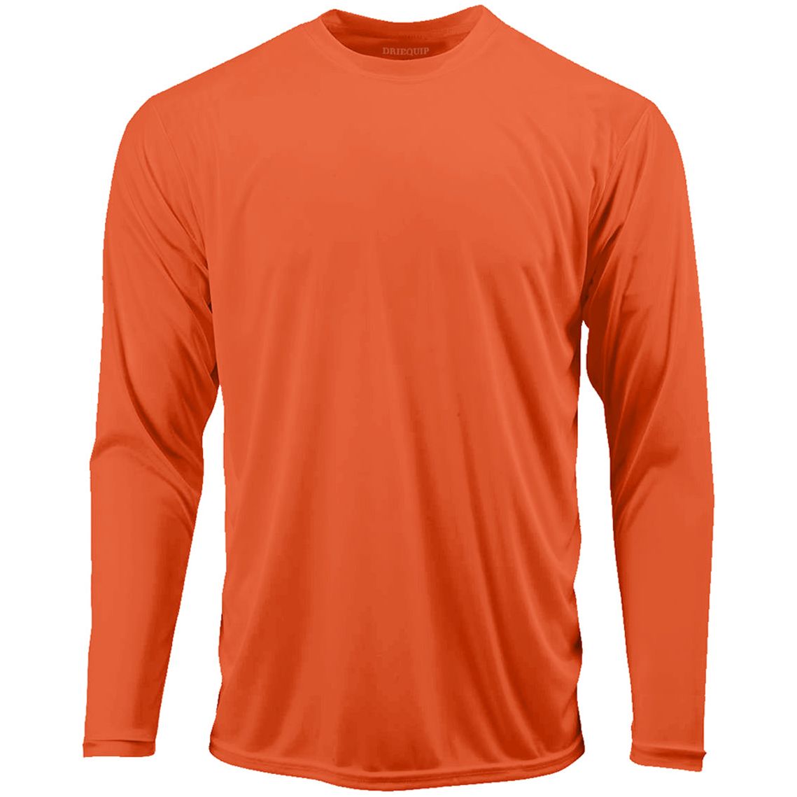 Men’s Moisture Wicking Long Sleeve Athletic Shirt, Quick Dry Blank Sport Tee