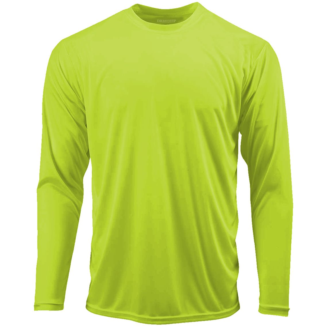 Men’s Moisture Wicking Long Sleeve Athletic Shirt, Quick Dry Blank Sport Tee