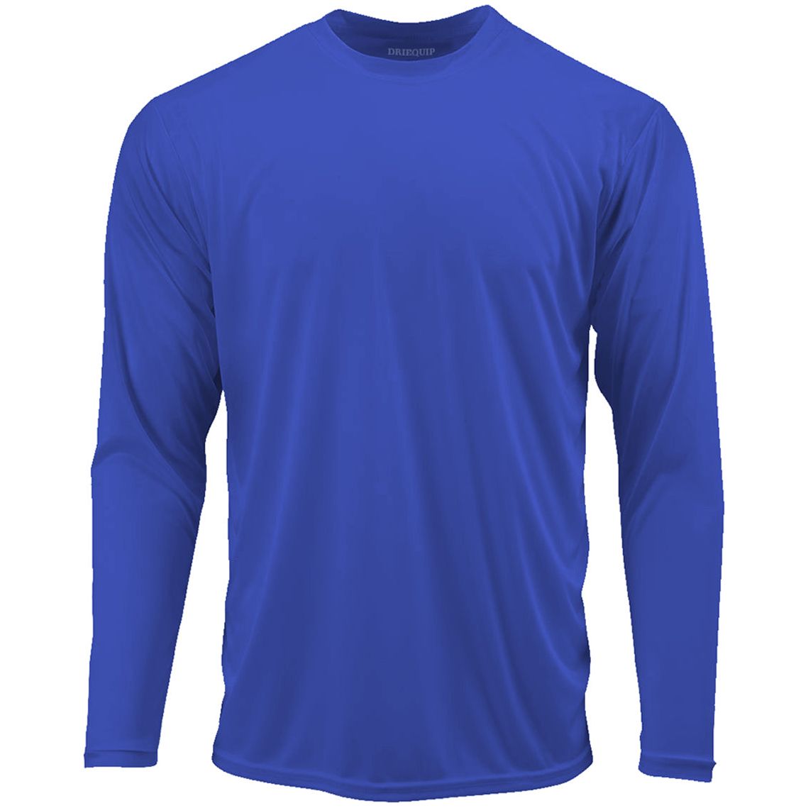 Men’s Moisture Wicking Long Sleeve Athletic Shirt, Quick Dry Blank Sport Tee