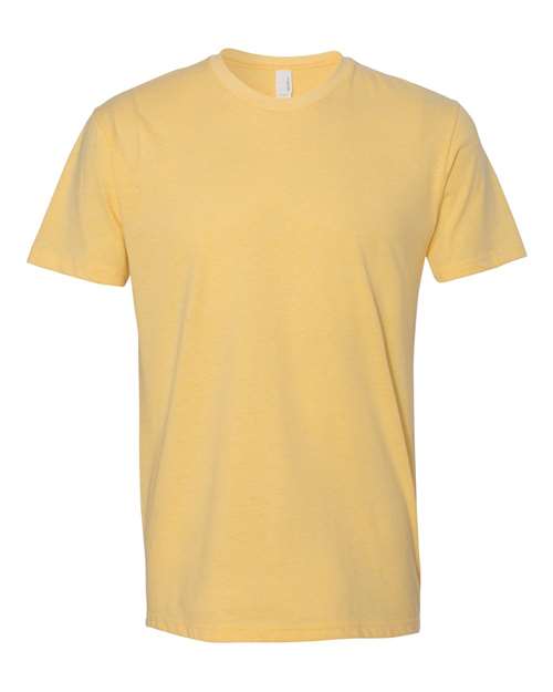 Unisex CVC Blend Short Sleeve T-Shirt, Soft Fitted Blank Plain Tee, Lightweight Casual Top