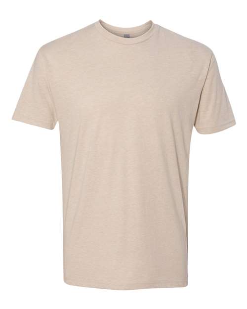 Unisex CVC Blend Short Sleeve T-Shirt, Soft Fitted Blank Plain Tee, Lightweight Casual Top