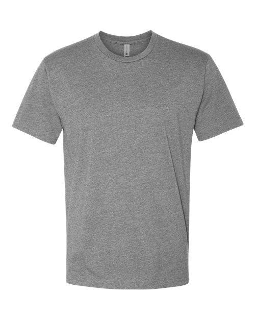 Unisex CVC Blend Short Sleeve T-Shirt, Soft Fitted Blank Plain Tee, Lightweight Casual Top