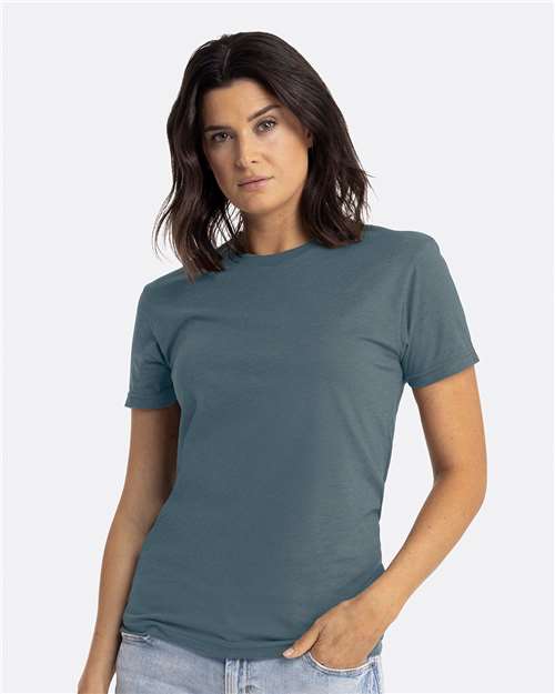 Unisex CVC Blend Short Sleeve T-Shirt, Soft Fitted Blank Plain Tee, Lightweight Casual Top
