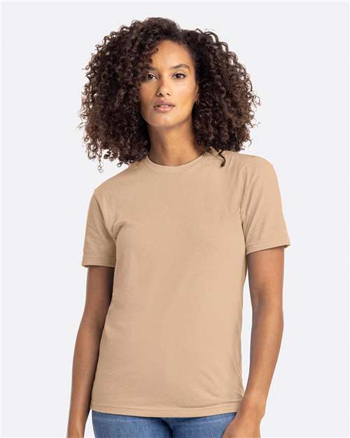 Unisex CVC Blend Short Sleeve T-Shirt, Soft Fitted Blank Plain Tee, Lightweight Casual Top