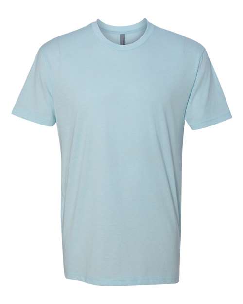 Unisex CVC Blend Short Sleeve T-Shirt, Soft Fitted Blank Plain Tee, Lightweight Casual Top