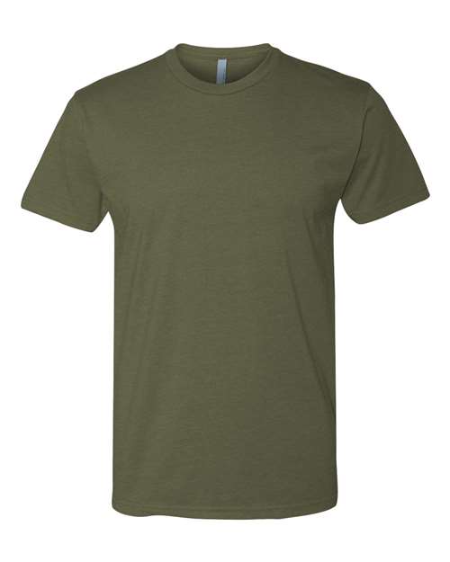Unisex CVC Blend Short Sleeve T-Shirt, Soft Fitted Blank Plain Tee, Lightweight Casual Top