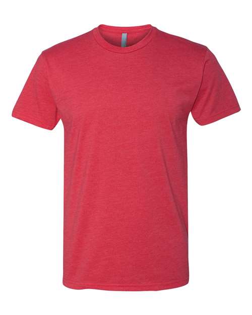 Unisex CVC Blend Short Sleeve T-Shirt, Soft Fitted Blank Plain Tee, Lightweight Casual Top