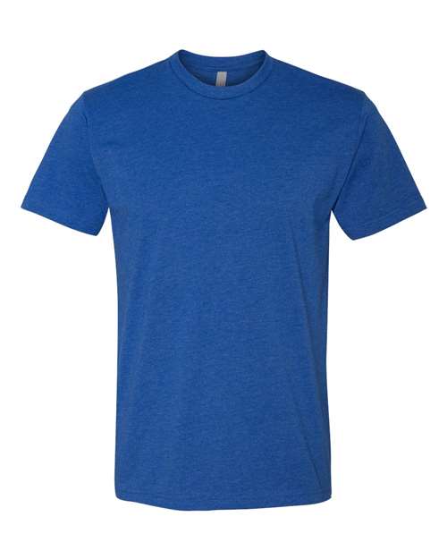 Unisex CVC Blend Short Sleeve T-Shirt, Soft Fitted Blank Plain Tee, Lightweight Casual Top