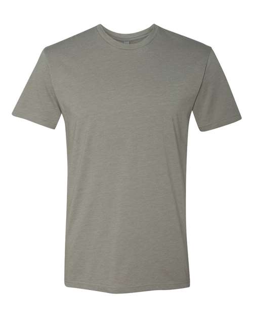 Unisex CVC Blend Short Sleeve T-Shirt, Soft Fitted Blank Plain Tee, Lightweight Casual Top