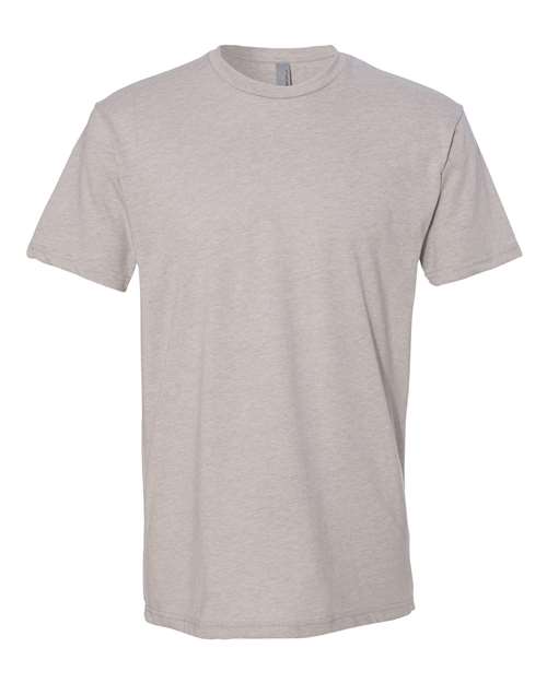 Unisex CVC Blend Short Sleeve T-Shirt, Soft Fitted Blank Plain Tee, Lightweight Casual Top