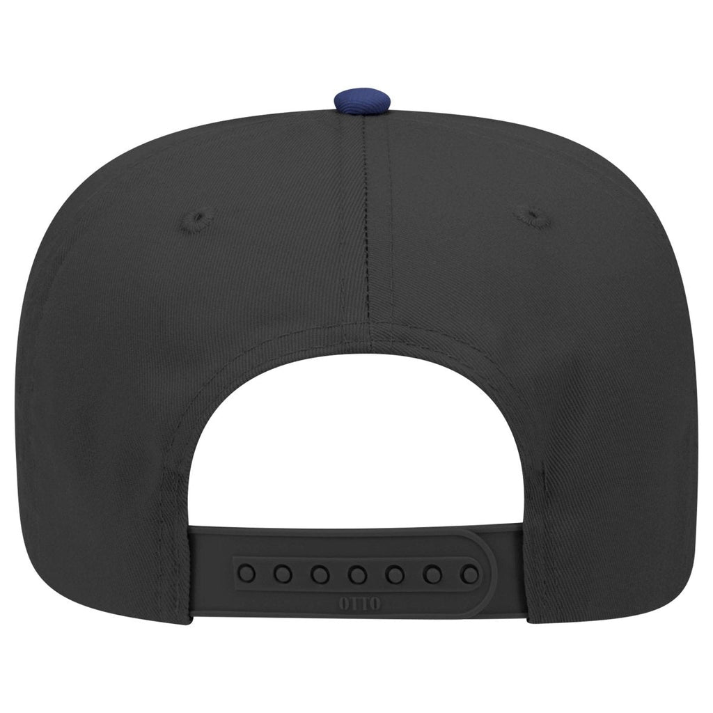 Mid Profile 5 Panel Baseball Cap, Blank Plain Snapback Hat, Unstructured Unprinted Cap