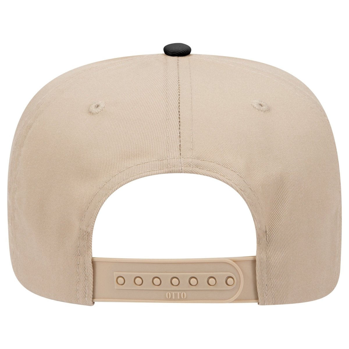 Mid Profile 5 Panel Baseball Cap, Blank Plain Snapback Hat, Unstructured Unprinted Cap