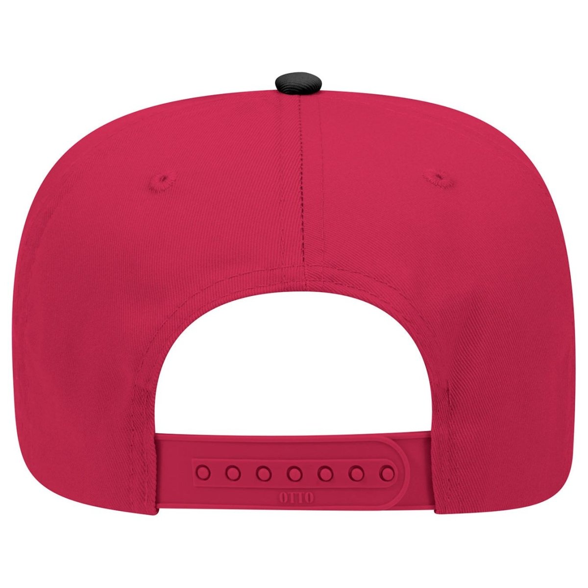 Mid Profile 5 Panel Baseball Cap, Blank Plain Snapback Hat, Unstructured Unprinted Cap