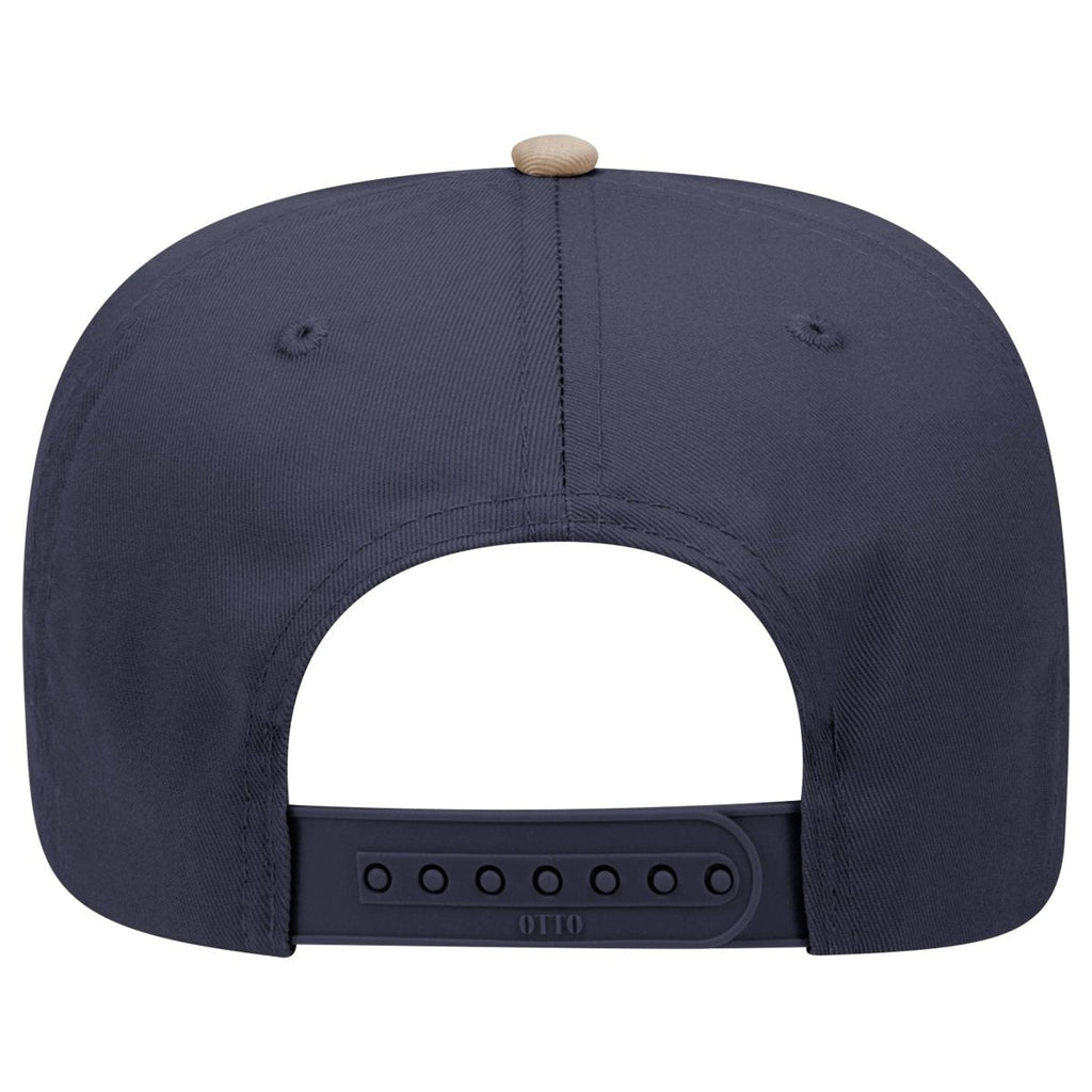 Mid Profile 5 Panel Baseball Cap, Blank Plain Snapback Hat, Unstructured Unprinted Cap
