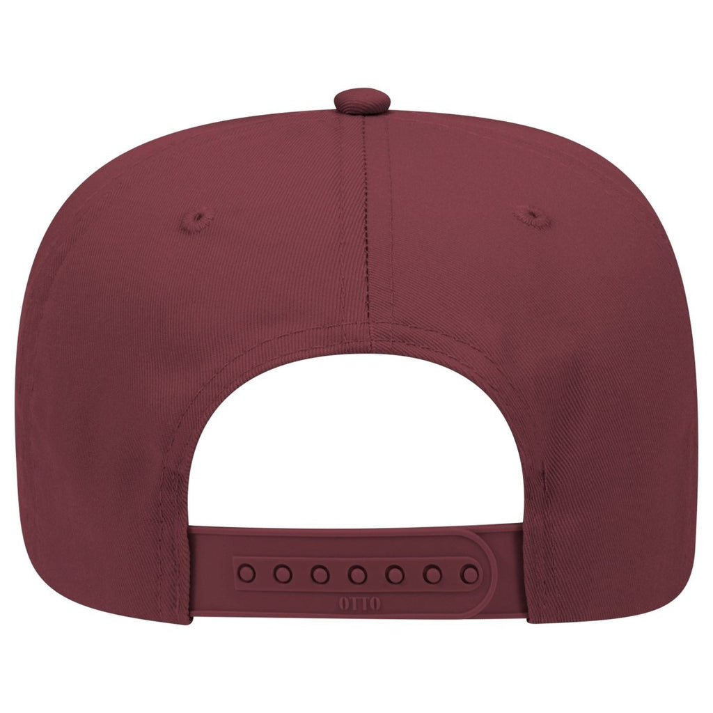 Mid Profile 5 Panel Baseball Cap, Blank Plain Snapback Hat, Unstructured Unprinted Cap