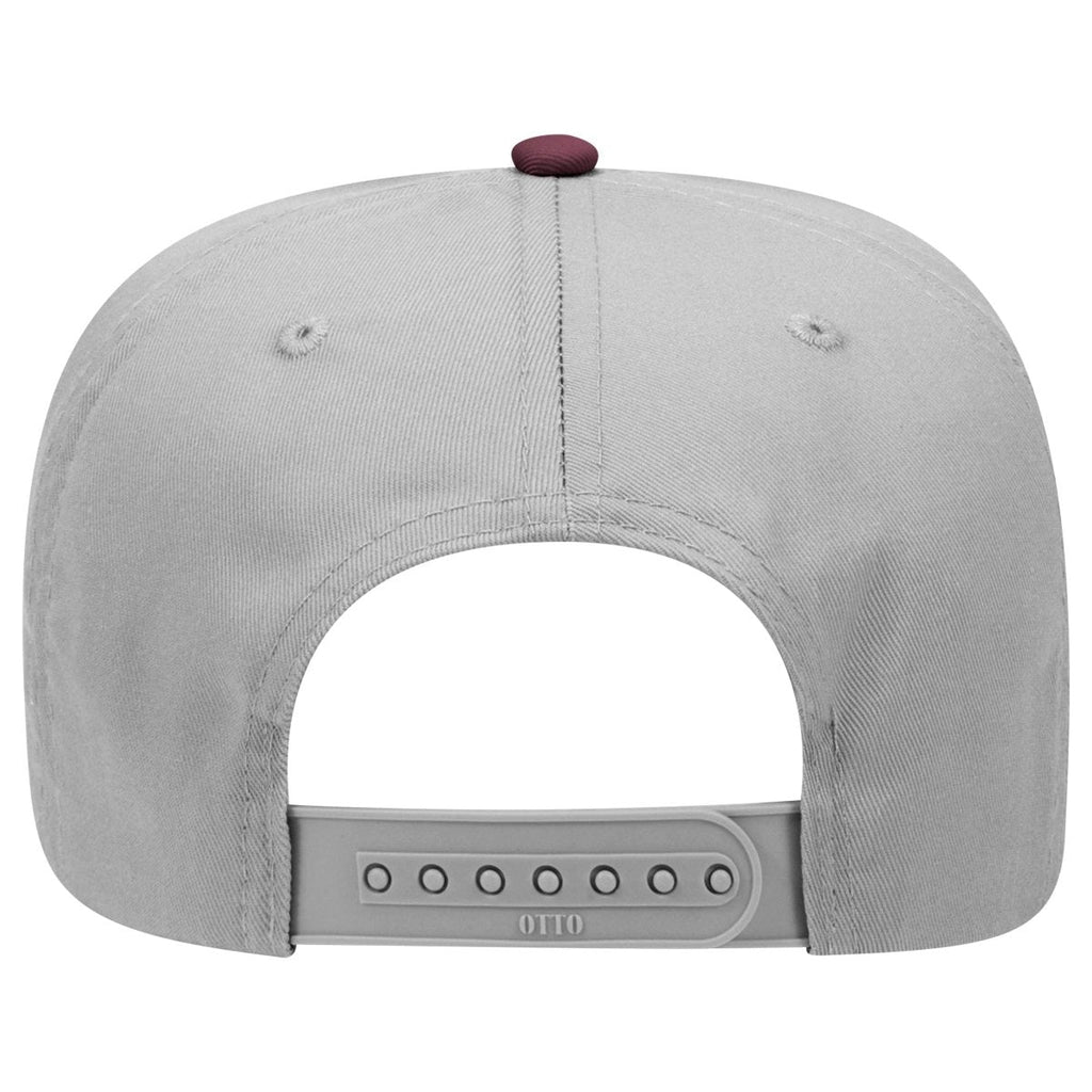 Mid Profile 5 Panel Baseball Cap, Blank Plain Snapback Hat, Unstructured Unprinted Cap