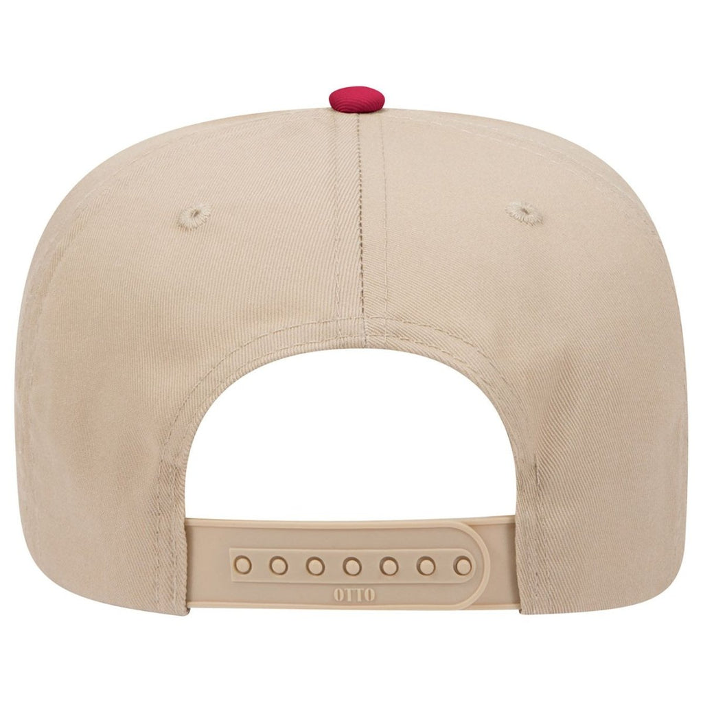 Mid Profile 5 Panel Baseball Cap, Blank Plain Snapback Hat, Unstructured Unprinted Cap