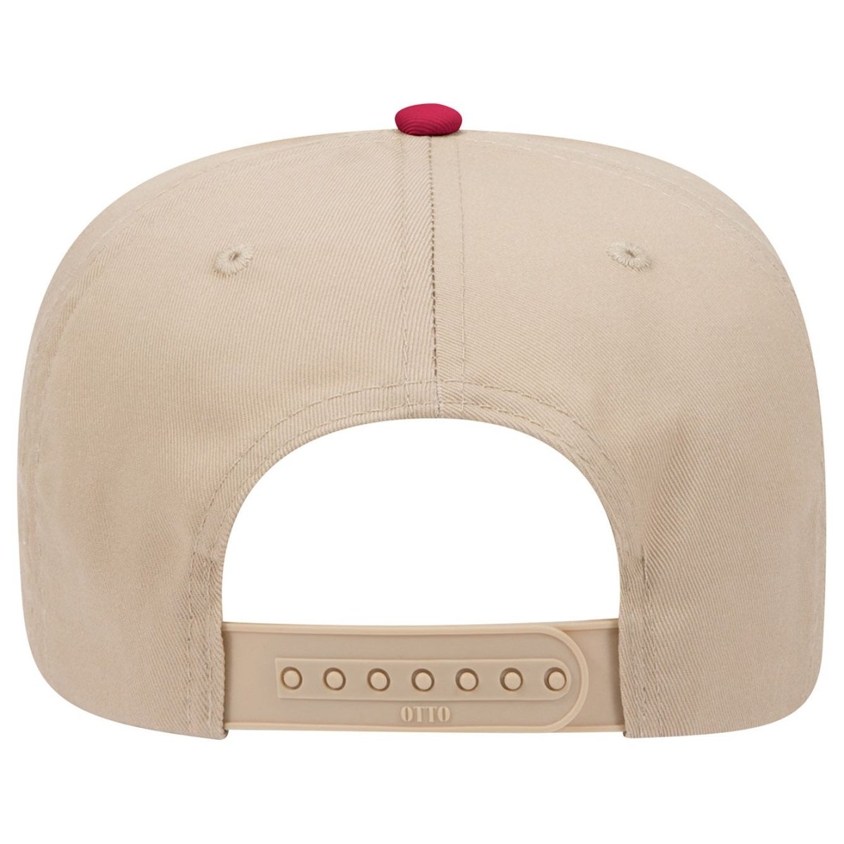 Mid Profile 5 Panel Baseball Cap, Blank Plain Snapback Hat, Unstructured Unprinted Cap