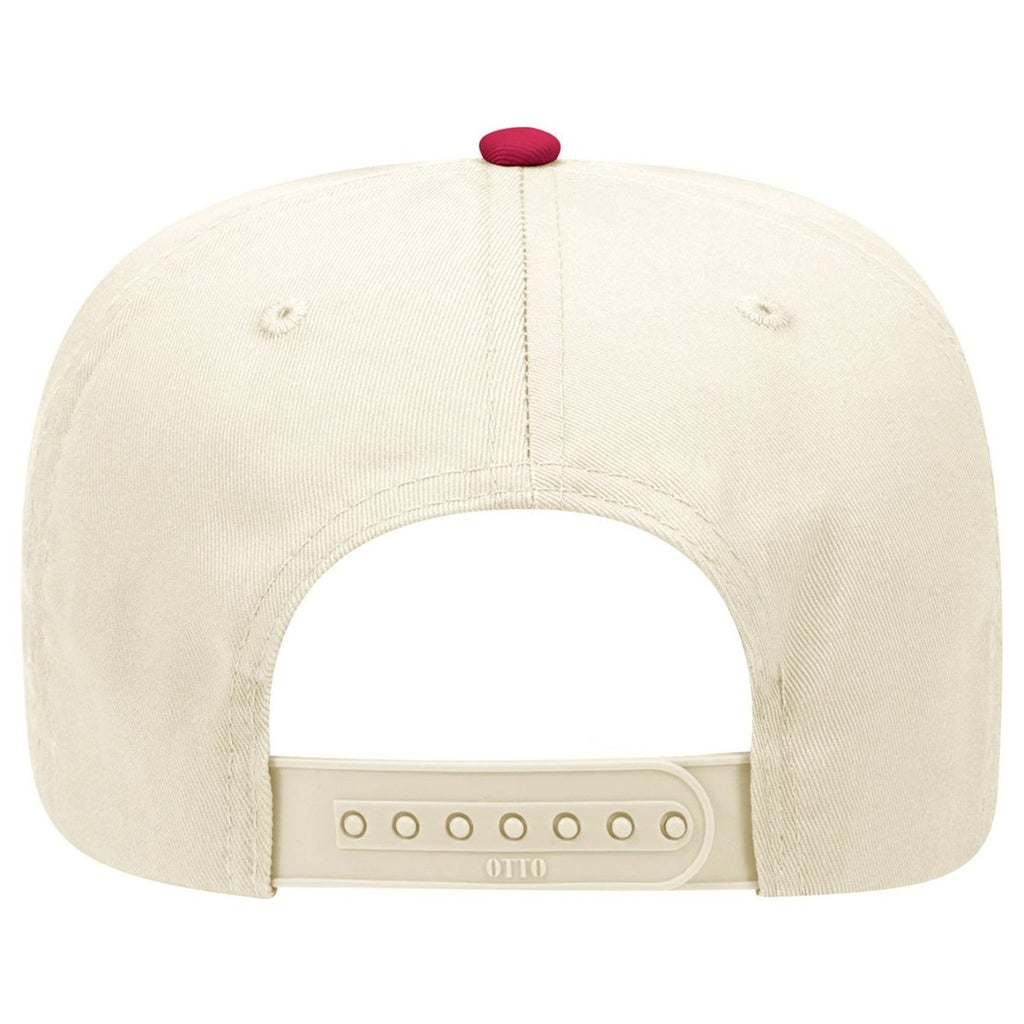 Mid Profile 5 Panel Baseball Cap, Blank Plain Snapback Hat, Unstructured Unprinted Cap