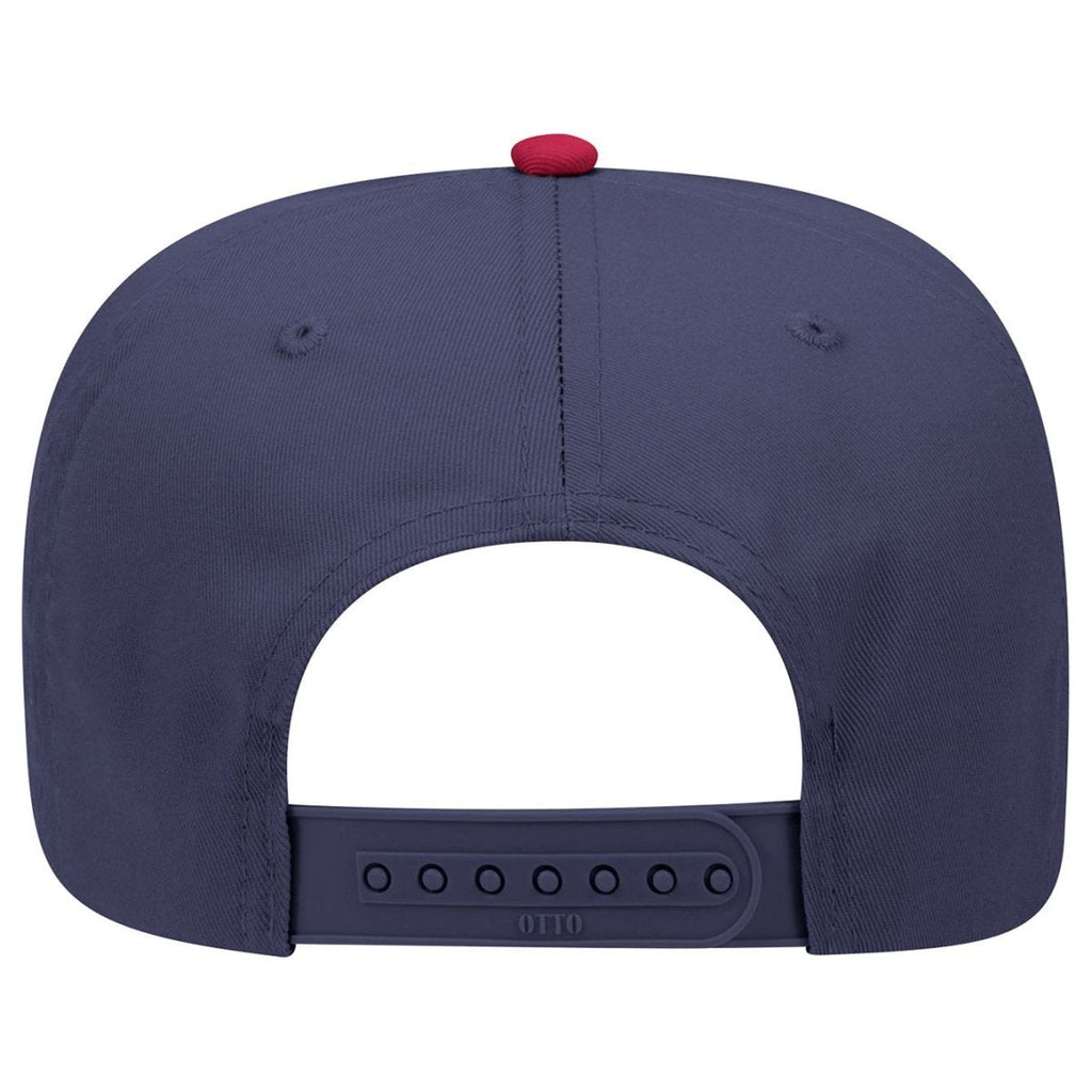 Mid Profile 5 Panel Baseball Cap, Blank Plain Snapback Hat, Unstructured Unprinted Cap