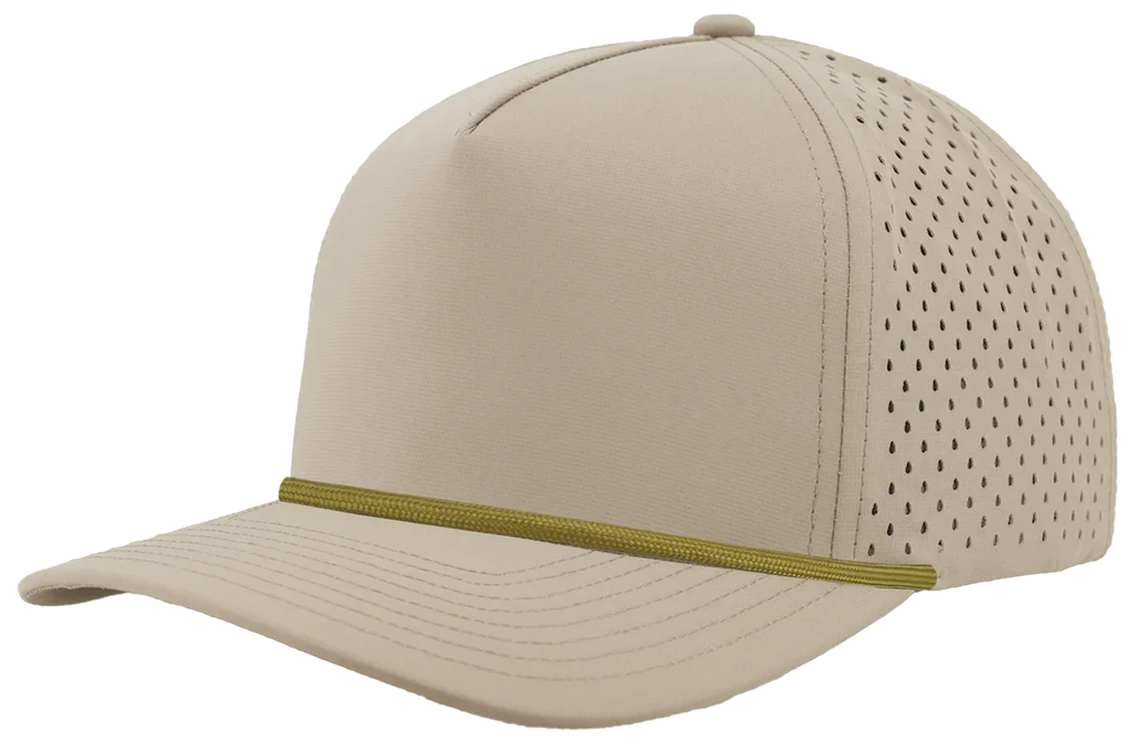 5-Panel Rope Snapback Baseball Cap, Unstructured Blank Trucker Hat Snapback Hat