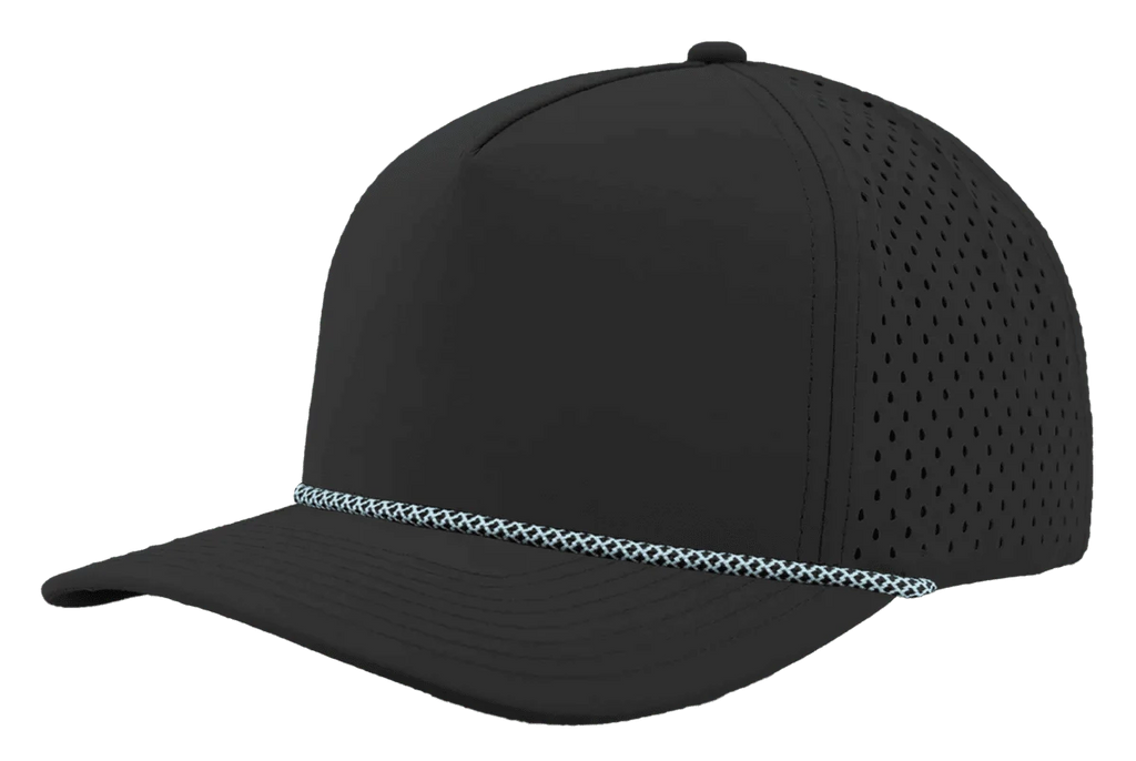 5-Panel Rope Snapback Baseball Cap, Unstructured Blank Trucker Hat Snapback Hat