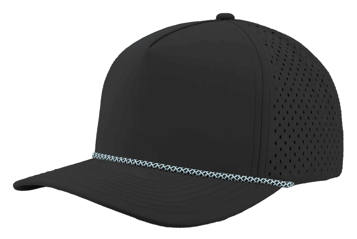 5-Panel Rope Snapback Baseball Cap, Unstructured Blank Trucker Hat Snapback Hat