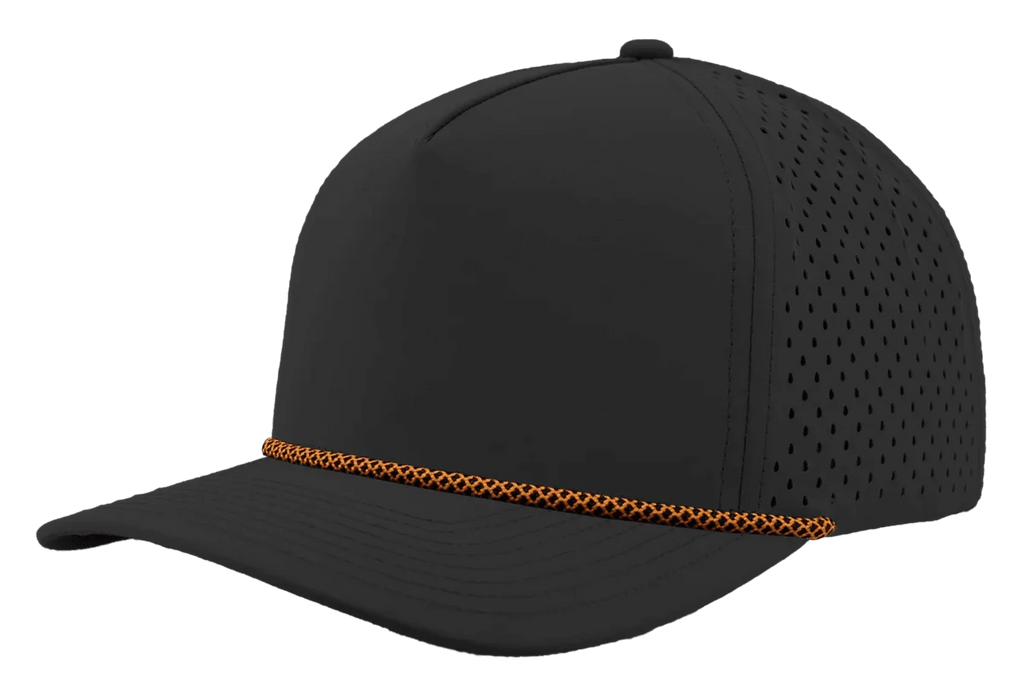 5-Panel Rope Snapback Baseball Cap, Unstructured Blank Trucker Hat Snapback Hat