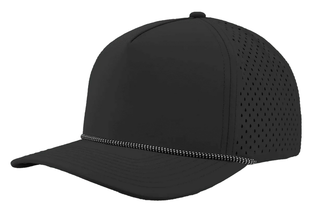 5-Panel Rope Snapback Baseball Cap, Unstructured Blank Trucker Hat Snapback Hat