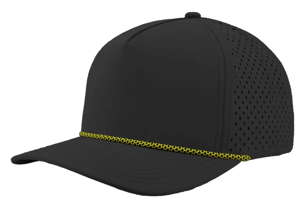 5-Panel Rope Snapback Baseball Cap, Unstructured Blank Trucker Hat Snapback Hat