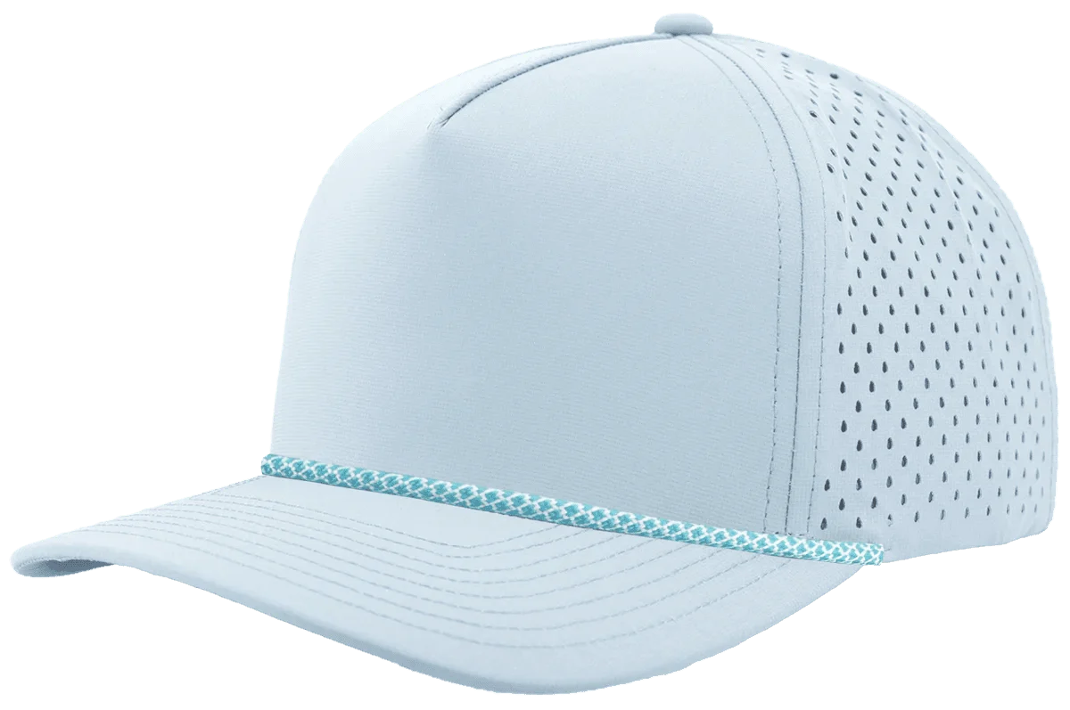 5-Panel Rope Snapback Baseball Cap, Unstructured Blank Trucker Hat Snapback Hat
