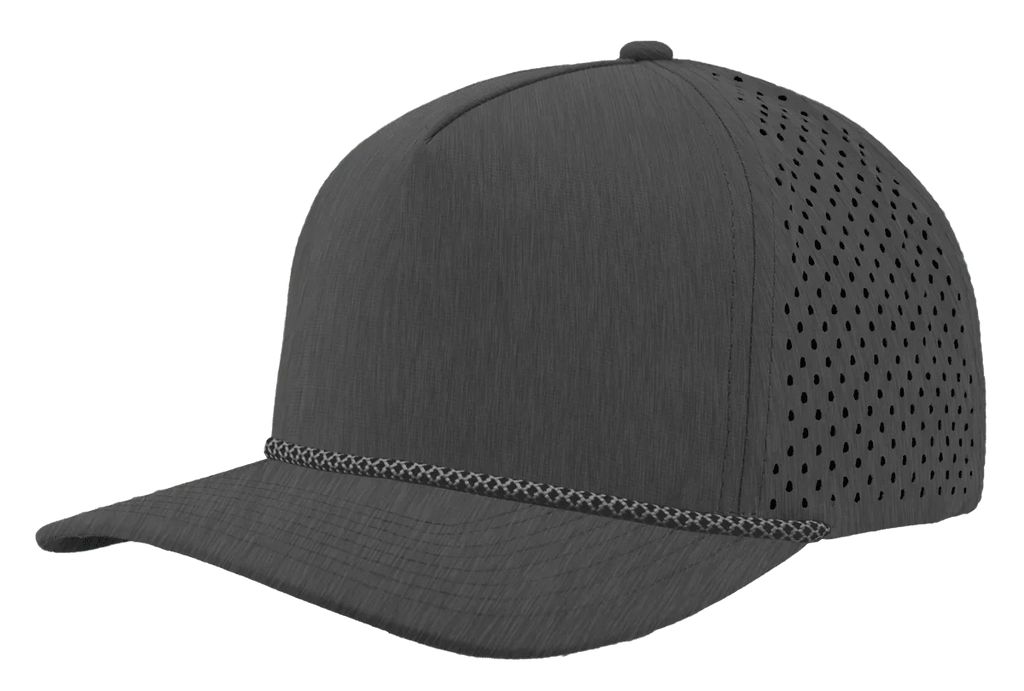 5-Panel Rope Snapback Baseball Cap, Unstructured Blank Trucker Hat Snapback Hat