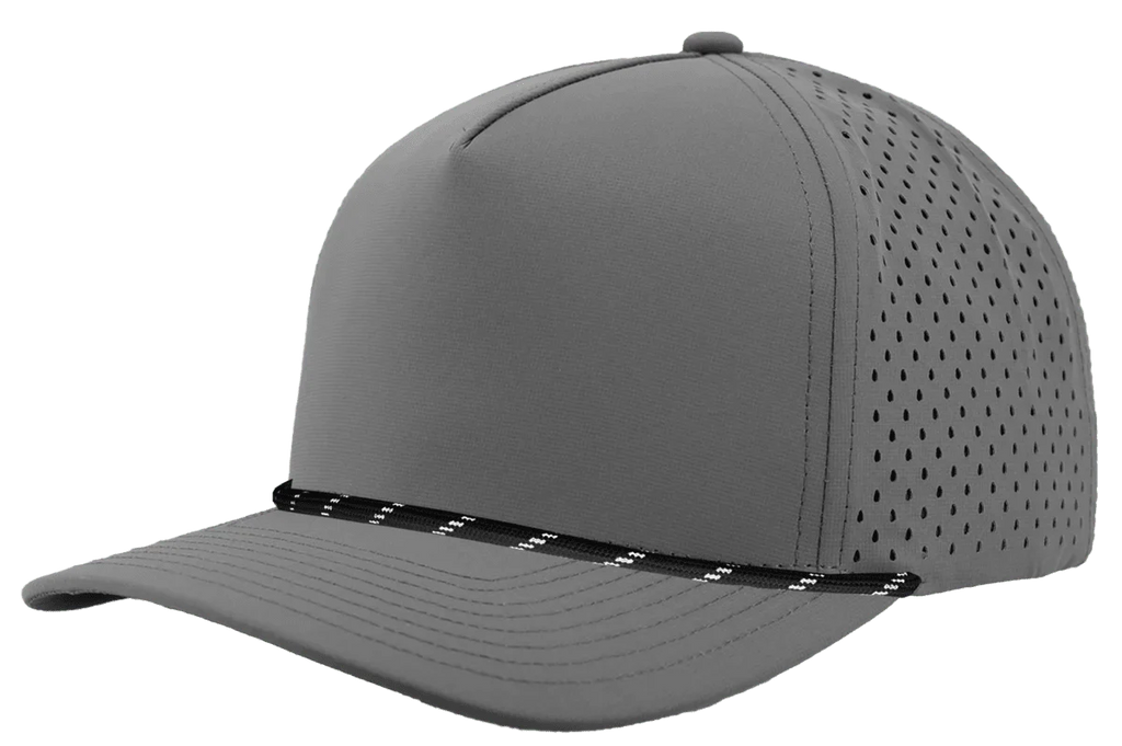 5-Panel Rope Snapback Baseball Cap, Unstructured Blank Trucker Hat Snapback Hat