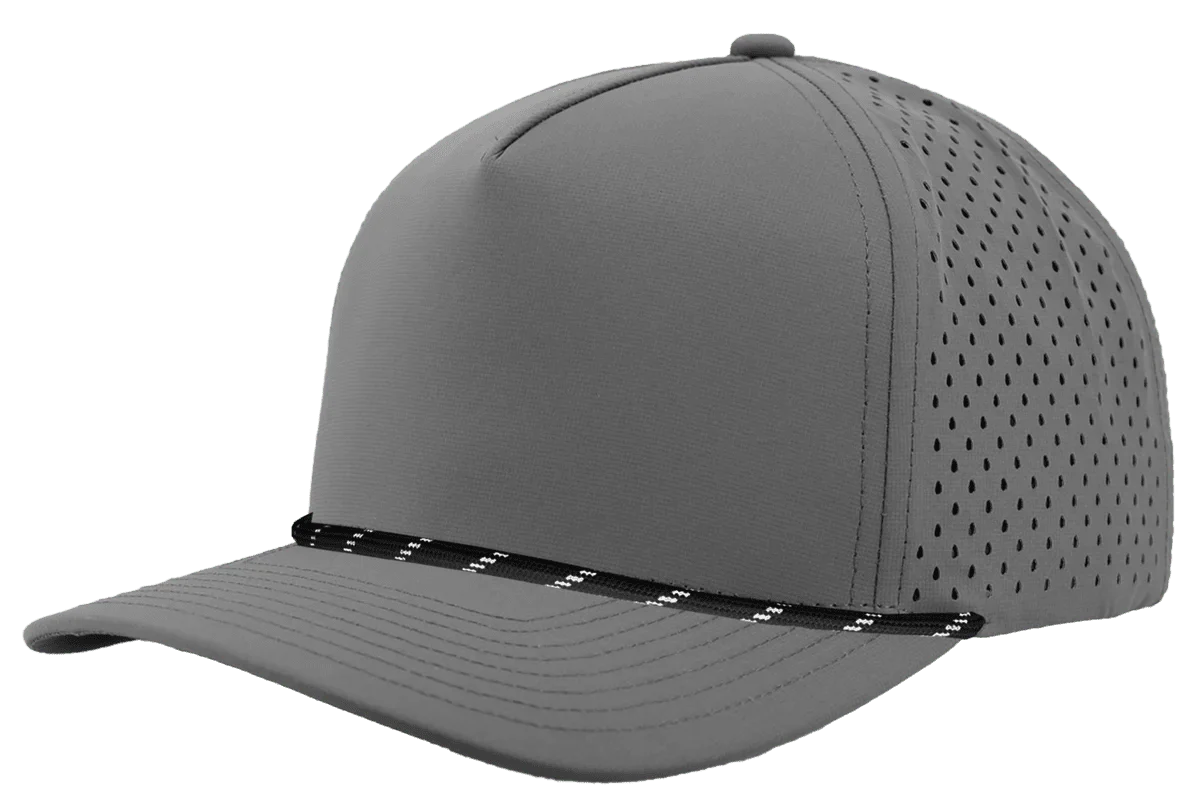 5-Panel Rope Snapback Baseball Cap, Unstructured Blank Trucker Hat Snapback Hat