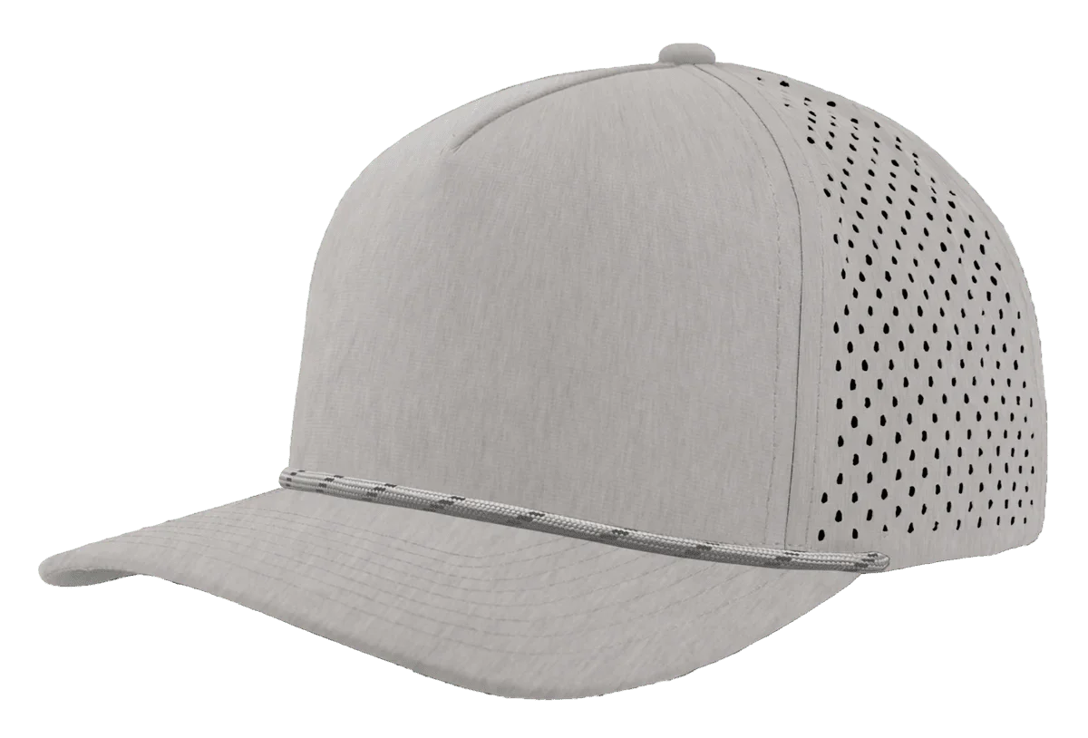 5-Panel Rope Snapback Baseball Cap, Unstructured Blank Trucker Hat Snapback Hat