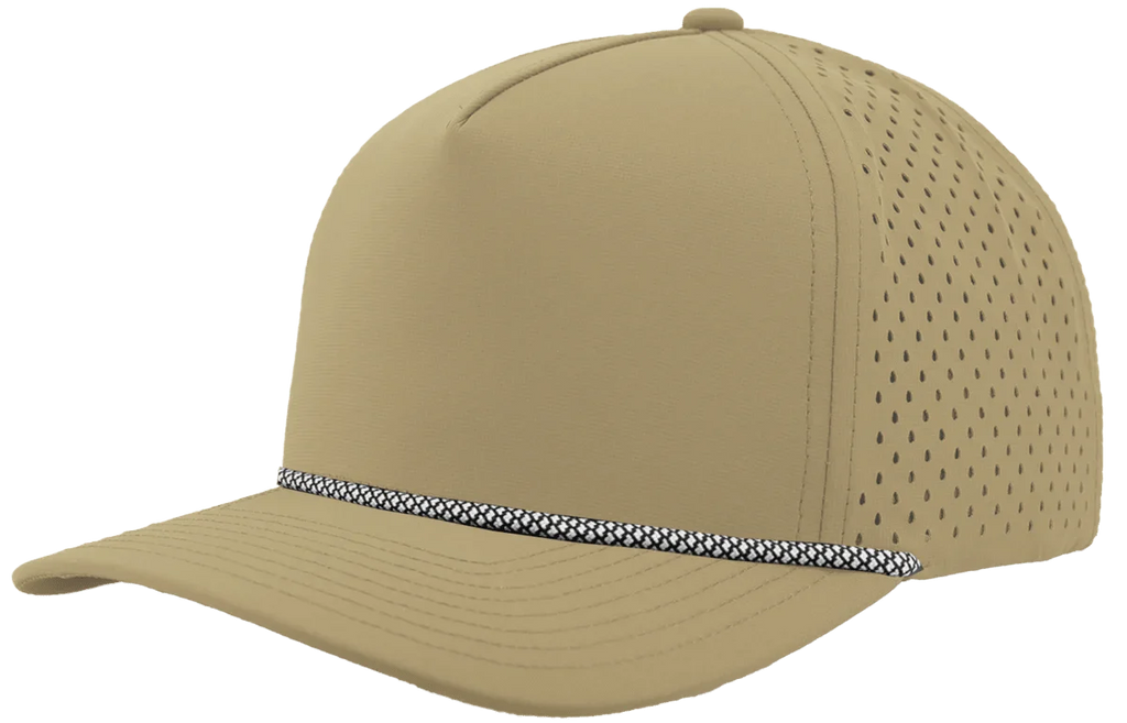 5-Panel Rope Snapback Baseball Cap, Unstructured Blank Trucker Hat Snapback Hat