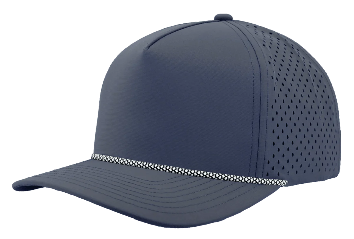 5-Panel Rope Snapback Baseball Cap, Unstructured Blank Trucker Hat Snapback Hat