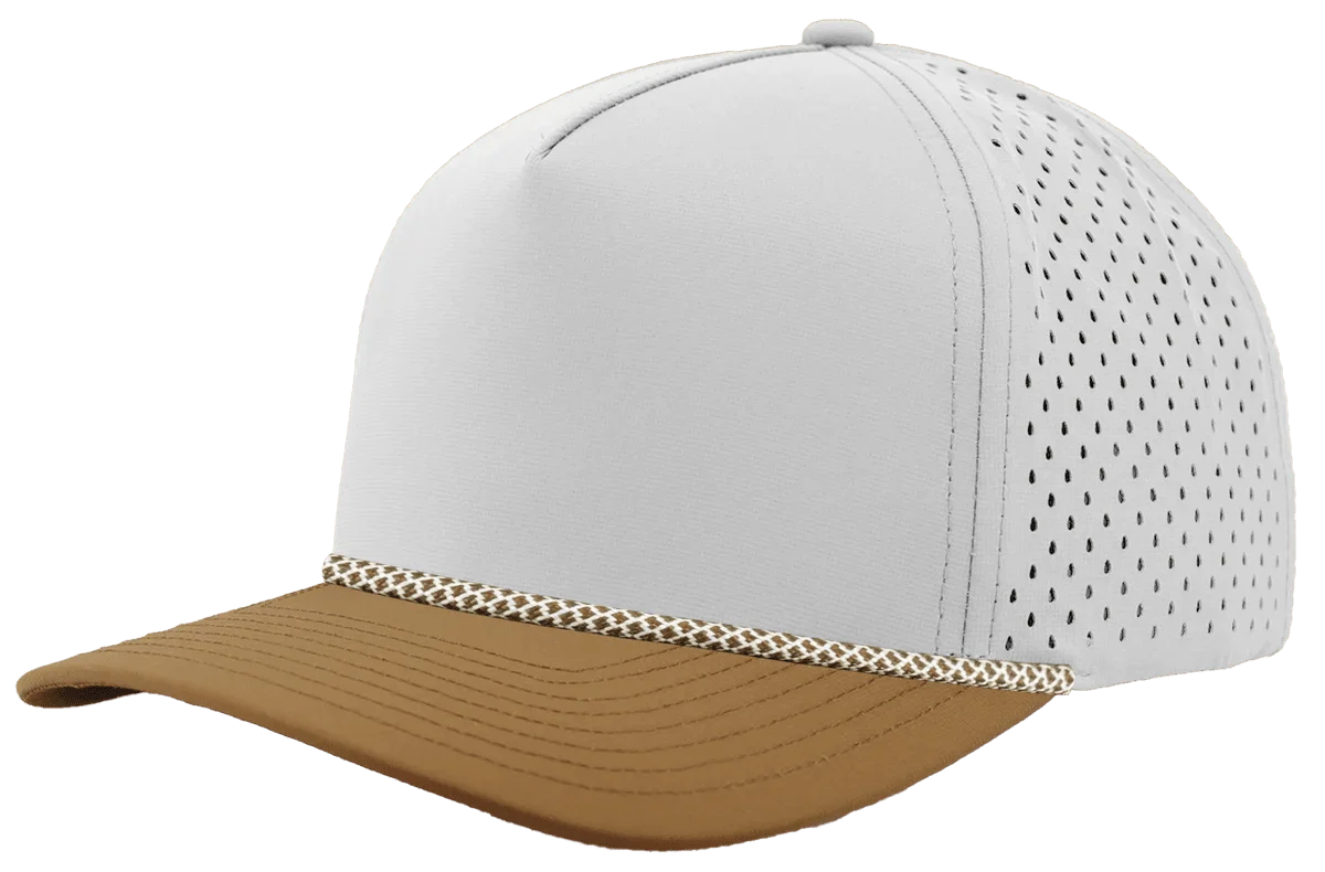 5-Panel Rope Snapback Baseball Cap, Unstructured Blank Trucker Hat Snapback Hat