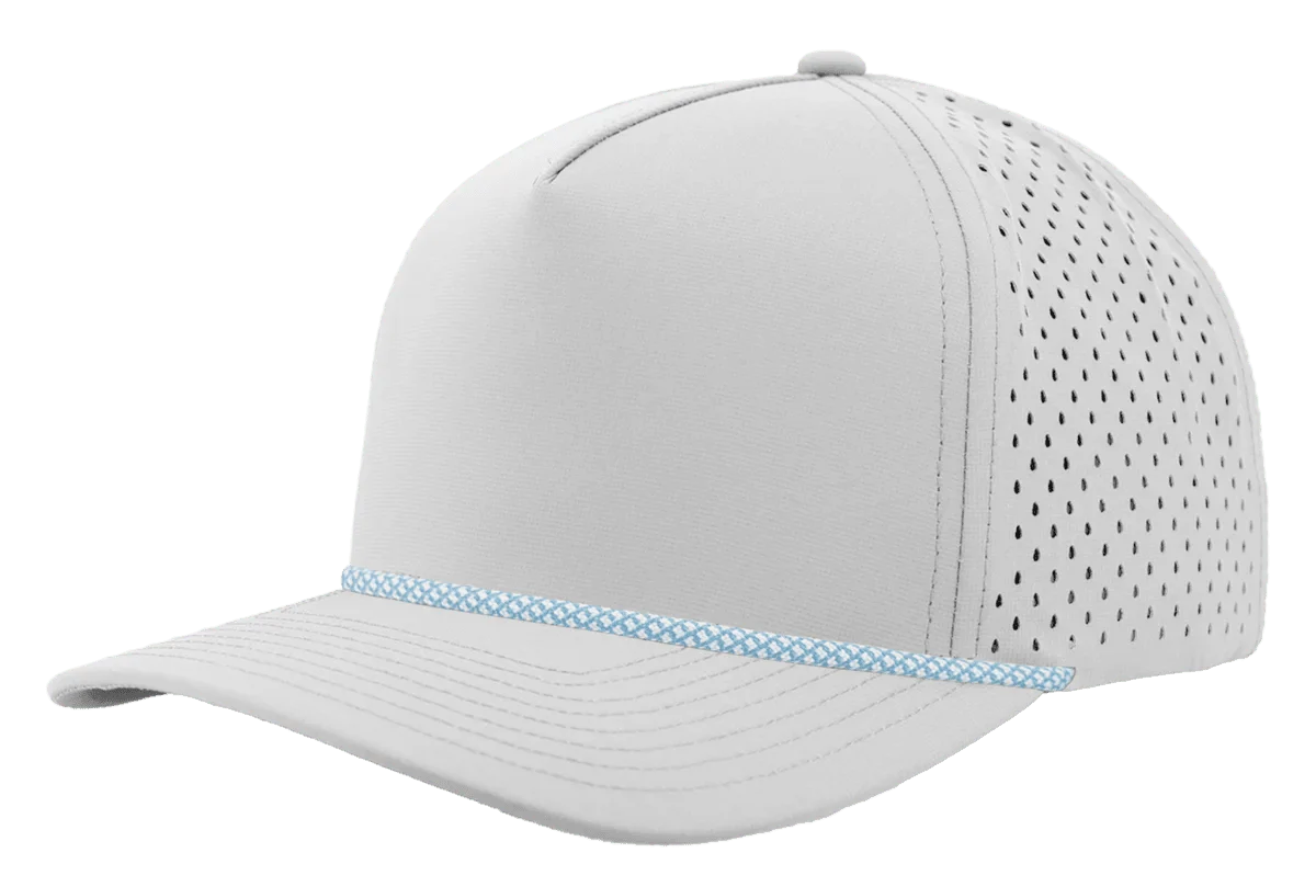 5-Panel Rope Snapback Baseball Cap, Unstructured Blank Trucker Hat Snapback Hat