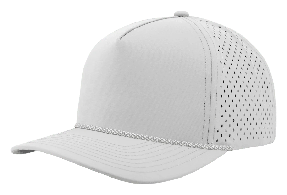 5-Panel Rope Snapback Baseball Cap, Unstructured Blank Trucker Hat Snapback Hat