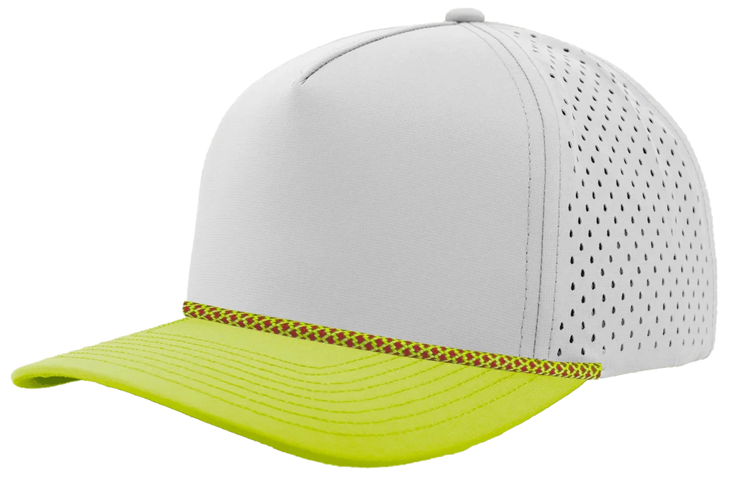 5-Panel Rope Snapback Baseball Cap, Unstructured Blank Trucker Hat Snapback Hat