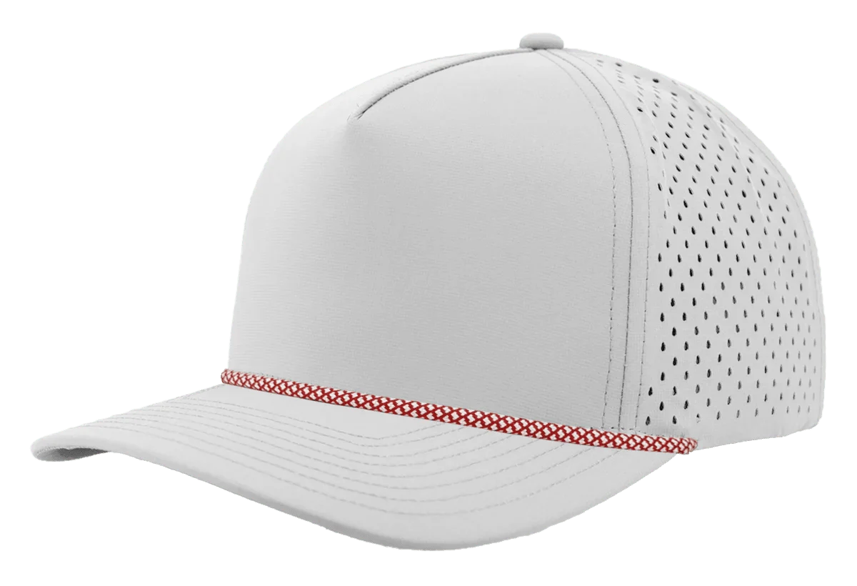5-Panel Rope Snapback Baseball Cap, Unstructured Blank Trucker Hat Snapback Hat