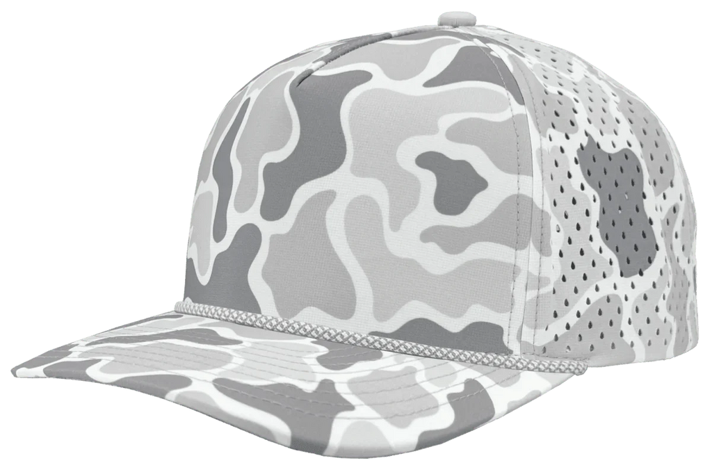 5-Panel Rope Snapback Baseball Cap, Unstructured Blank Trucker Hat Snapback Hat