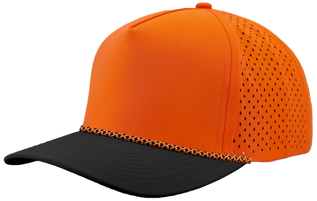 5-Panel Rope Snapback Baseball Cap, Unstructured Blank Trucker Hat Snapback Hat